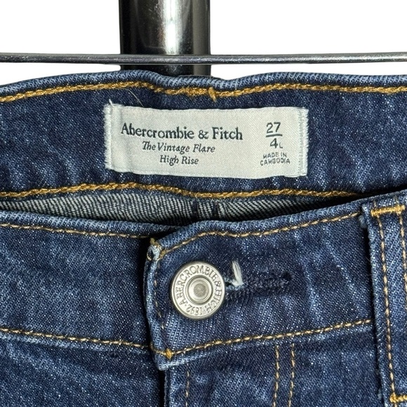 Abercrombie and Fitch The Vintage Flare High Rise Jean - Picture 3 of 5